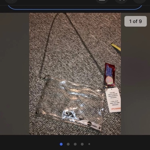 Clear Purse Stadium Approved for Women, Small Clear Crossbody Bag Fashion. - Picture 3 of 3